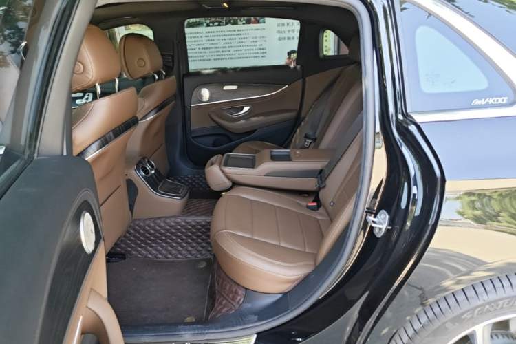 Used Mercedes-Benz E-Class 2021 E 300 L Sporty and Stylish Model Left Rear Seat