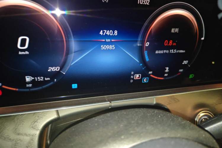 Used Mercedes-Benz E-Class 2021 Restyled E 260 Luxury Sports Edition Odometer Close Up