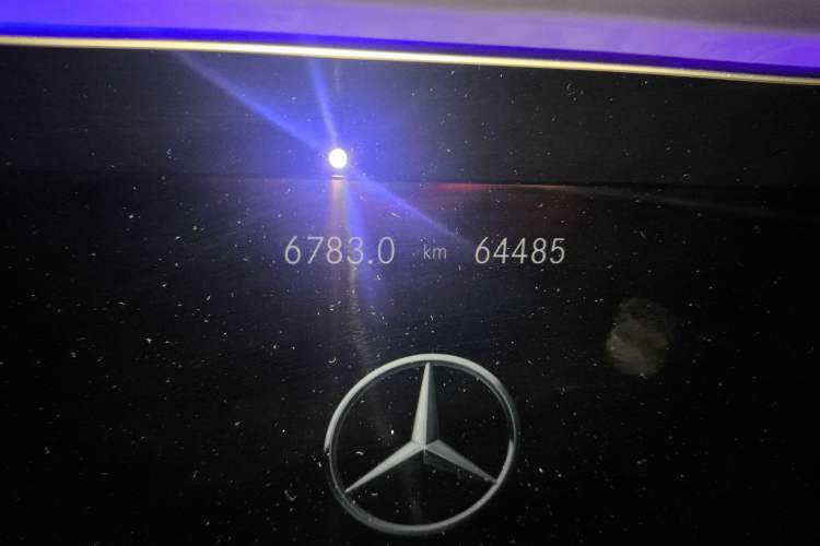 Used Mercedes-Benz E-Class 2021 E 260 Stylish Sports Edition Odometer Close Up