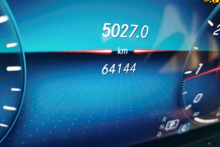 Used Mercedes-Benz E-Class 2021 Restyled E 300 L Luxury Edition Odometer Close Up
