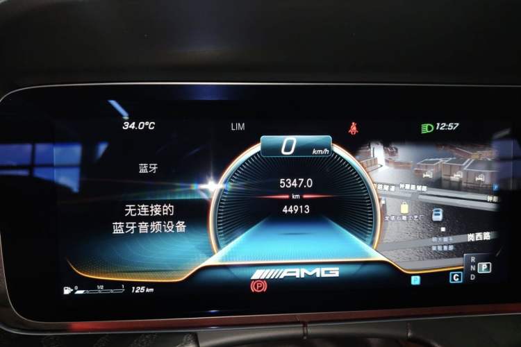 Used Mercedes-Benz E-Class 2021 Updated E 260 Fashion Sport Edition Odometer Close Up
