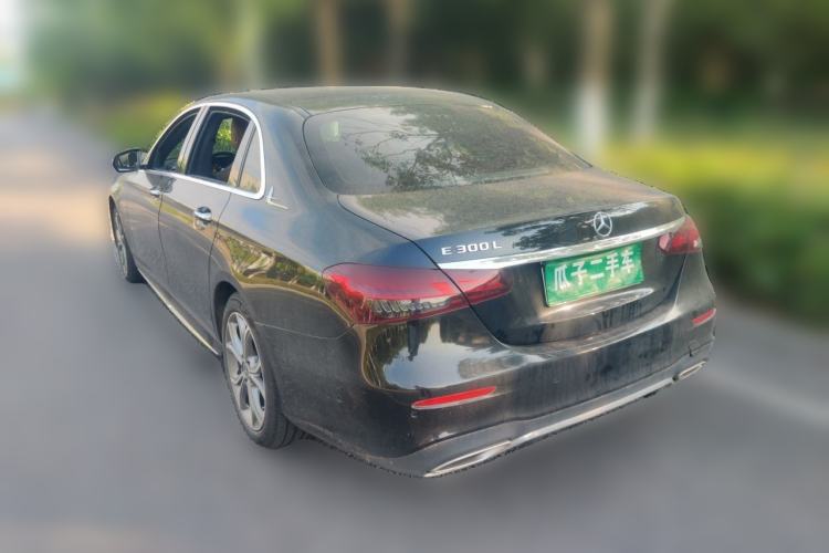 Used Mercedes-Benz E-Class 2021 E 300 L Sporty and Stylish Model Rear Left 45 Deg