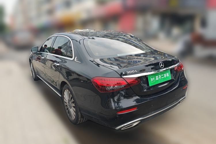 Used Mercedes-Benz E-Class 2021 E 300 L Stylish Model Rear Left 45 Deg