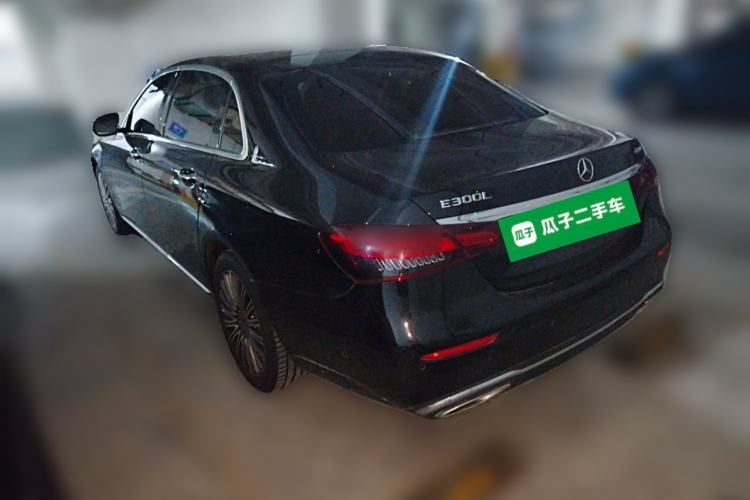 Used Mercedes-Benz E-Class 2021 E 300 L Stylish Model Rear Left 45 Deg