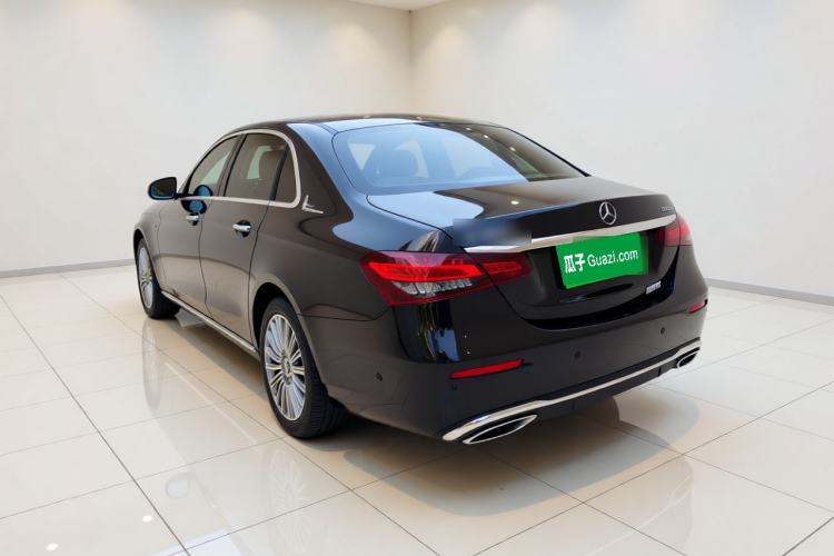 Used Mercedes-Benz E-Class 2021 E 300 L Stylish Model Rear Left 45 Deg