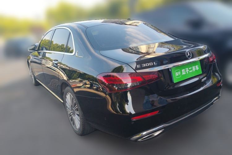 Used Mercedes-Benz E-Class 2021 E 300 L Stylish Model Rear Left 45 Deg