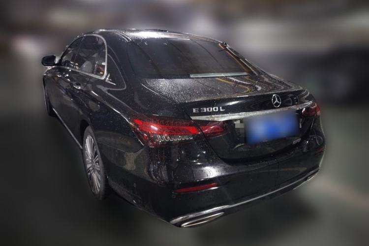 Used Mercedes-Benz E-Class 2021 E 300 L Luxury Model Rear Left 45 Deg