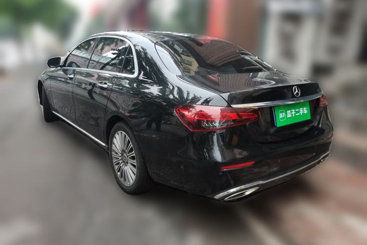 Used Mercedes-Benz E-Class 2021 E 300 L Sporty and Stylish Model Rear Left 45 Deg