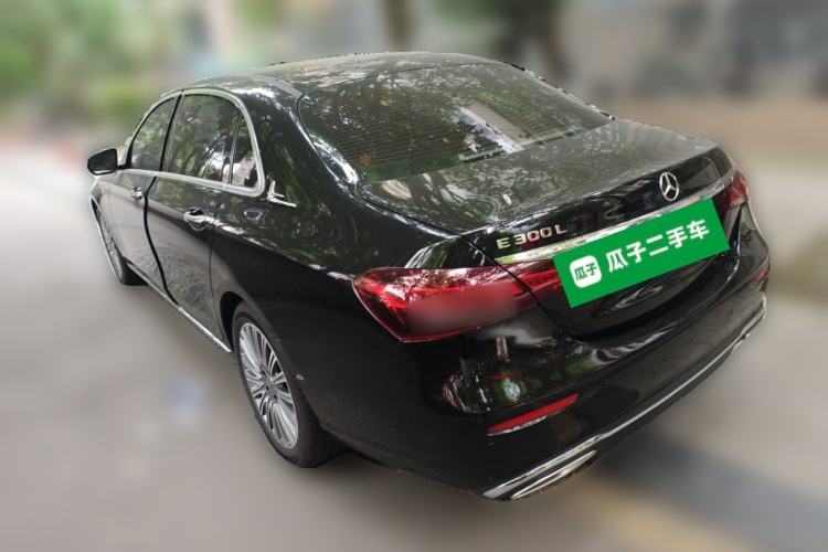 Used Mercedes-Benz E-Class 2021 E 300 L Sporty and Stylish Model Rear Left 45 Deg