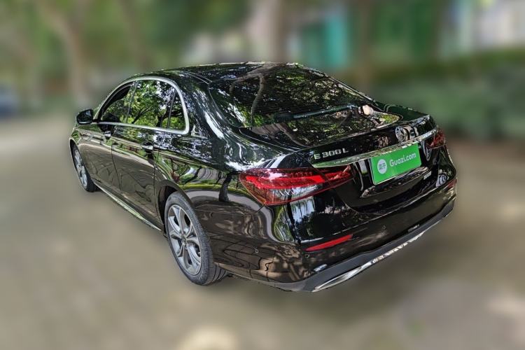 Used Mercedes-Benz E-Class 2021 E 300 L Sport Premium Edition Rear Left 45 Deg