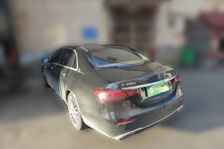 Used Mercedes-Benz E-Class 2021 E 300 L Luxury Model Rear Left 45 Deg