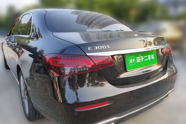 Used Mercedes-Benz E-Class 2021 E 300 L Stylish Model Rear Left 45 Deg