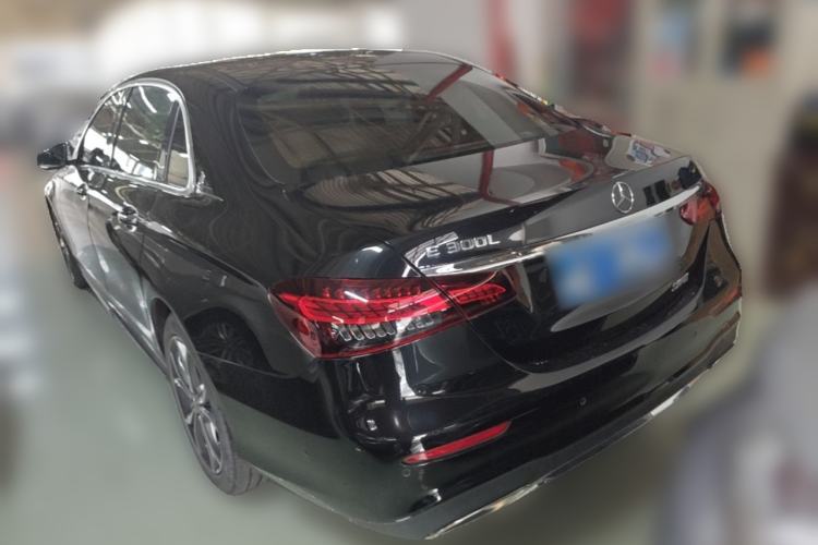 Used Mercedes-Benz E-Class 2021 E 300 L Sporty and Stylish Model Rear Left 45 Deg