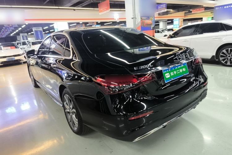 Used Mercedes-Benz E-Class 2021 E 300 L Sporty and Stylish Model Rear Left 45 Deg