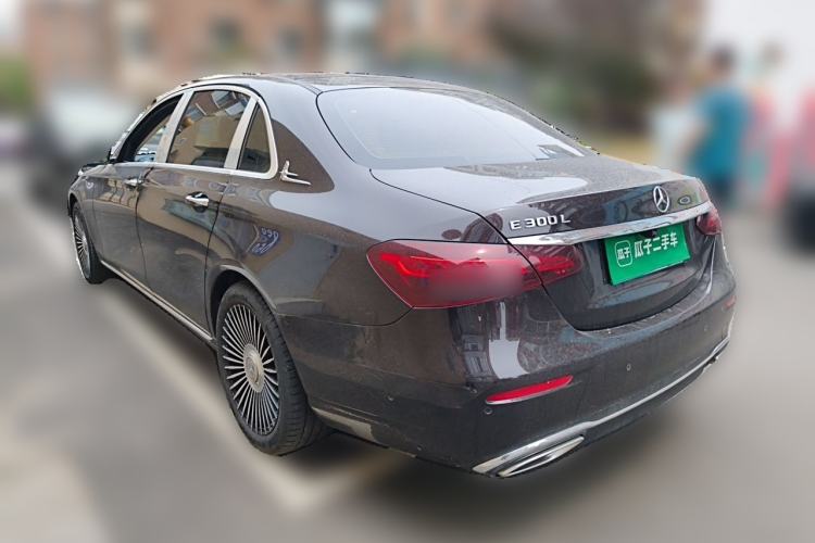 Used Mercedes-Benz E-Class 2021 Restyled E 300 L Luxury Edition Rear Left 45 Deg