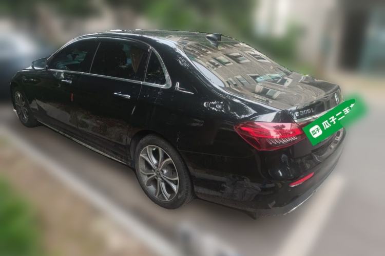 Used Mercedes-Benz E-Class 2021 E 300 L Sporty and Stylish Model Rear Left 45 Deg
