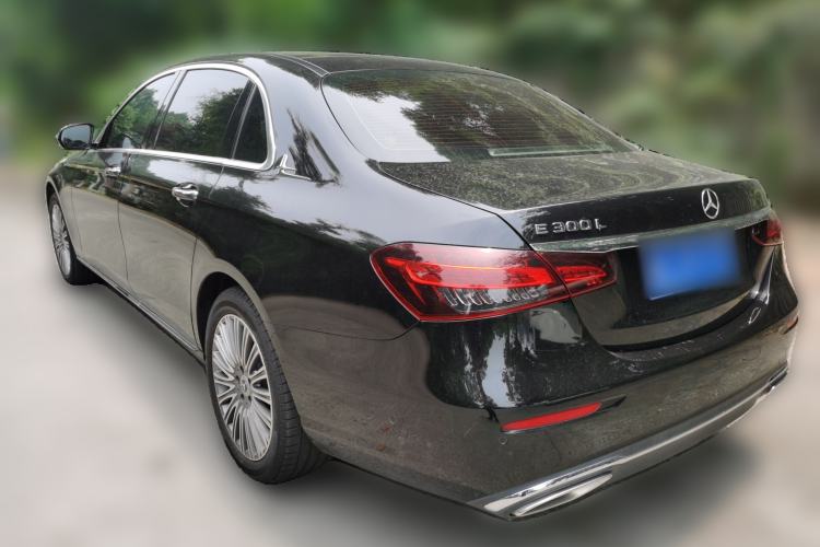 Used Mercedes-Benz E-Class 2021 E 300 L Luxury Model Rear Left 45 Deg
