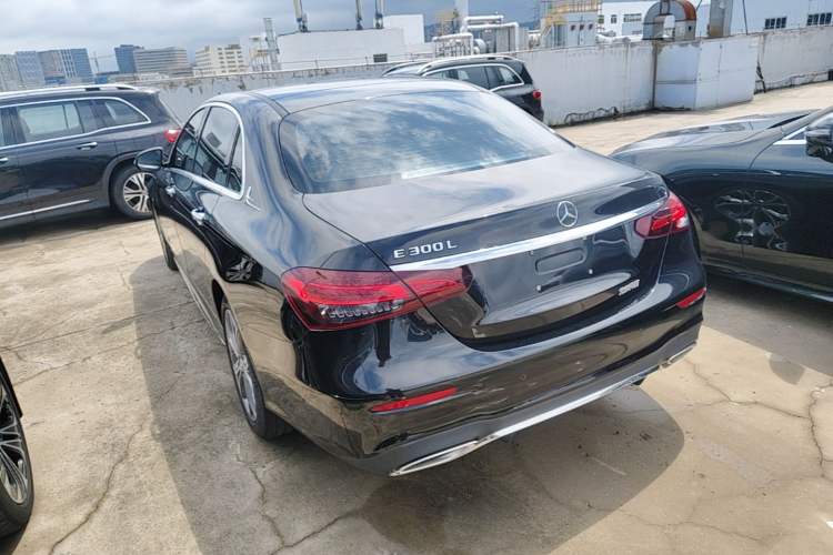Used Mercedes-Benz E-Class 2021 E 300 L Sport Luxury Edition Rear Left 45 Deg