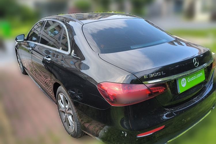 Used Mercedes-Benz E-Class 2021 E 300 L Sporty and Stylish Model Rear Left 45 Deg