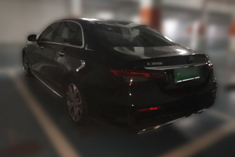 Used Mercedes-Benz E-Class 2021 E 300 L Sporty and Stylish Model Rear Left 45 Deg