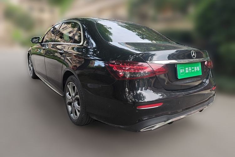 Used Mercedes-Benz E-Class 2021 E 300 L Sporty and Stylish Model Rear Left 45 Deg