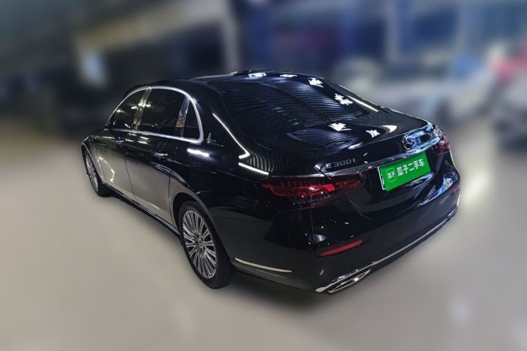 Used Mercedes-Benz E-Class 2021 E 300 L Luxury Model Rear Left 45 Deg