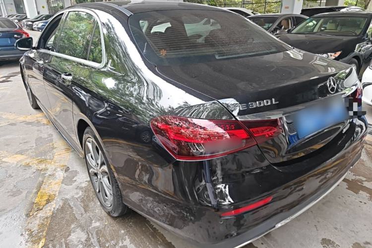 Used Mercedes-Benz E-Class 2021 E 300 L Sporty and Stylish Model Rear Left 45 Deg