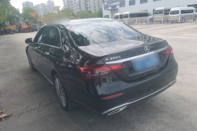 Used Mercedes-Benz E-Class 2021 E 300 L Stylish Model Rear Left 45 Deg