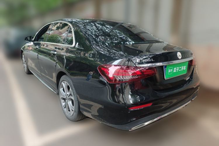 Used Mercedes-Benz E-Class 2021 E 300 L Sport Luxury Edition Rear Left 45 Deg