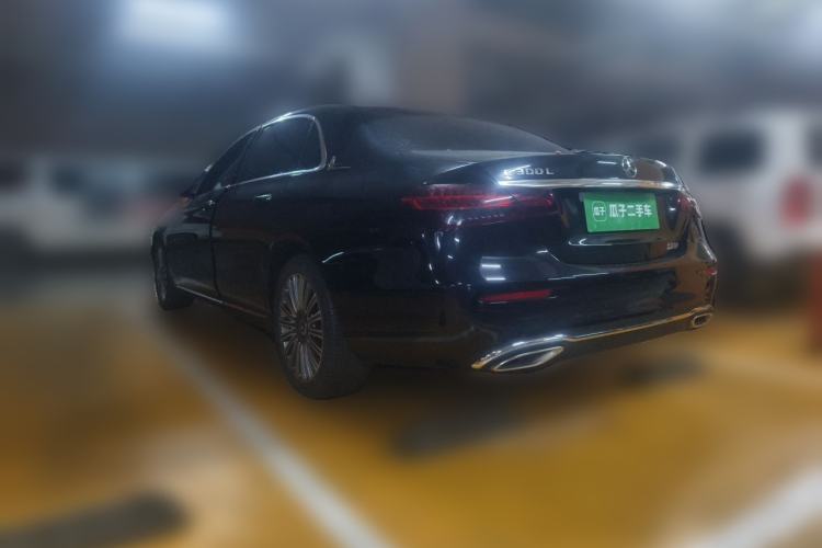 Used Mercedes-Benz E-Class 2021 E 300 L Stylish Model Rear Left 45 Deg