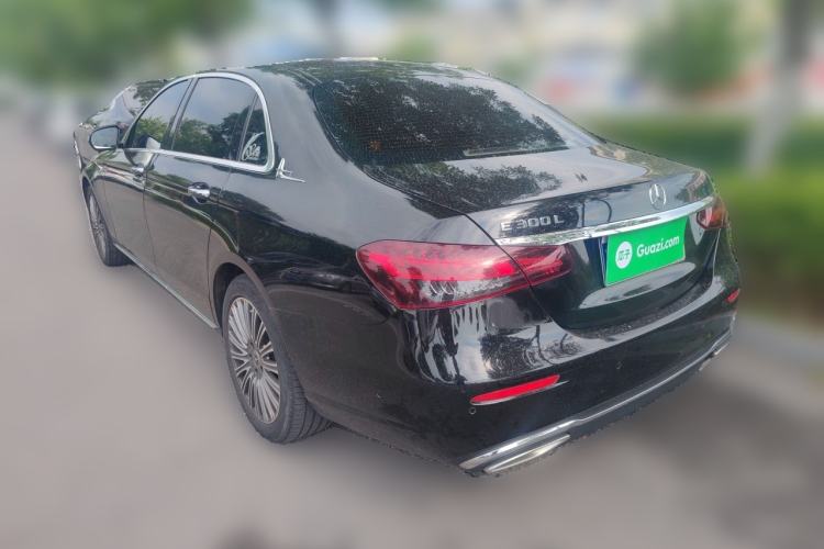 Used Mercedes-Benz E-Class 2021 E 300 L Stylish Model Rear Left 45 Deg