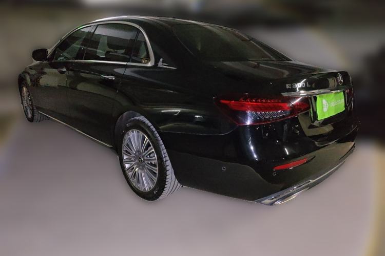 Used Mercedes-Benz E-Class 2021 E 300 L Stylish Model Rear Left 45 Deg