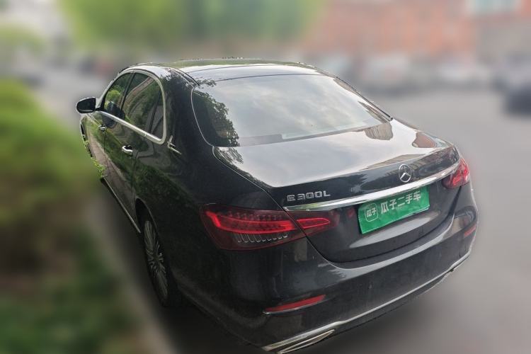 Used Mercedes-Benz E-Class 2021 E 300 L Luxury Model Rear Left 45 Deg