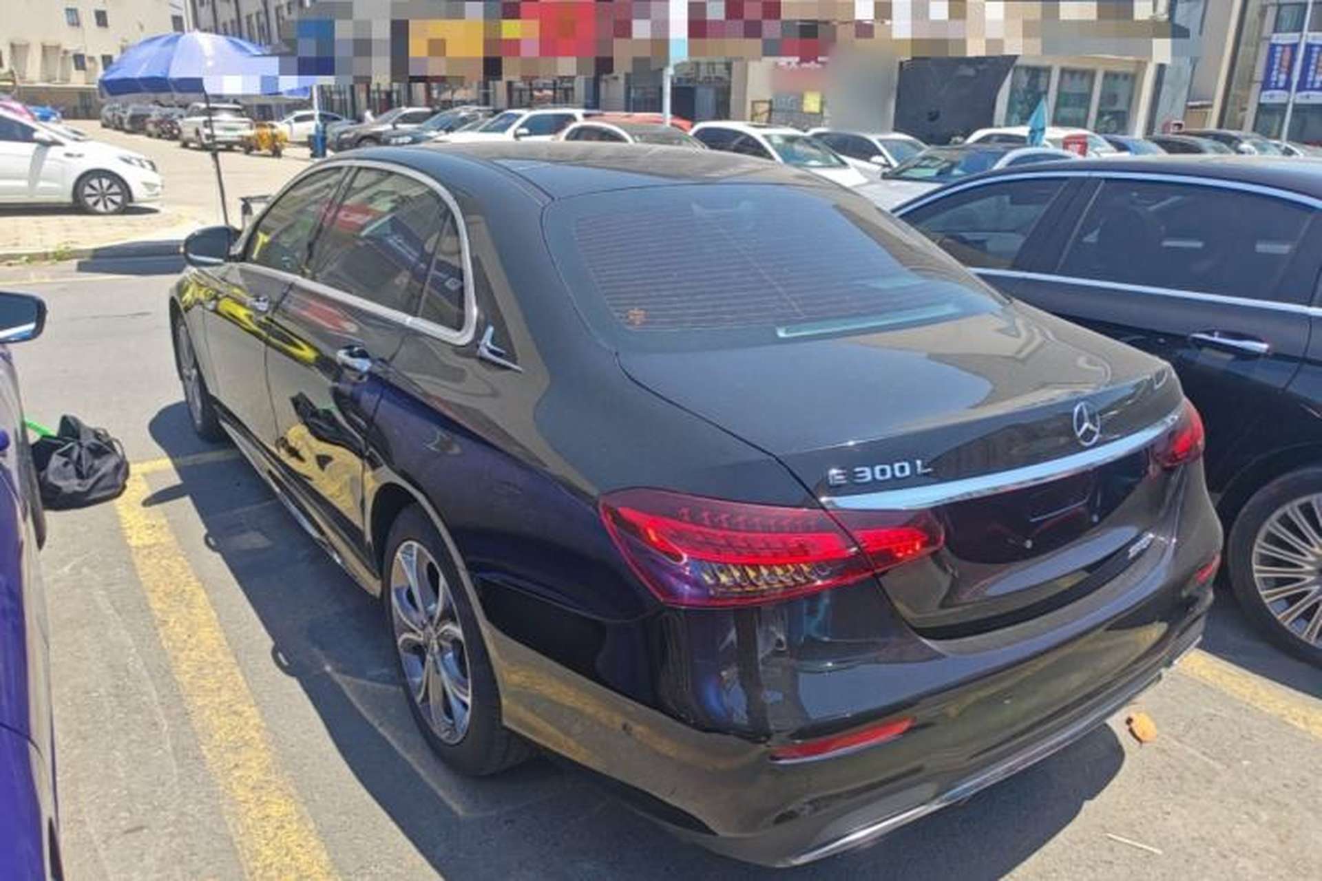 Used Mercedes-Benz E-Class 2021 Restyled E 300 L Sporty and Stylish Edition Rear Left 45 Deg