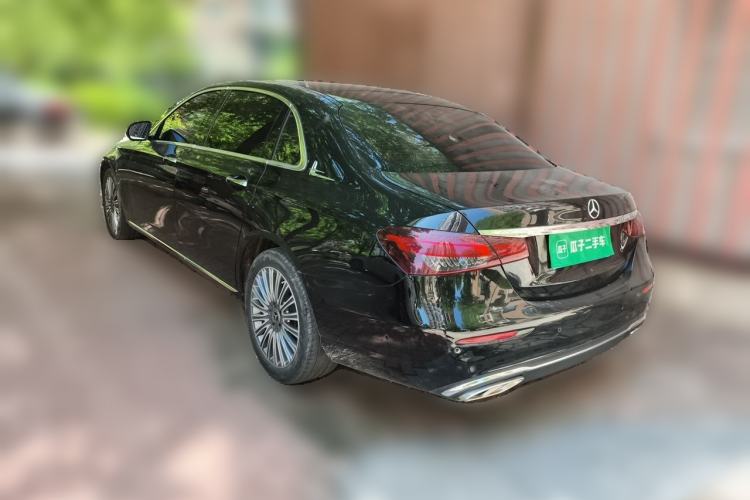 Used Mercedes-Benz E-Class 2021 E 300 L Luxury Model Rear Left 45 Deg