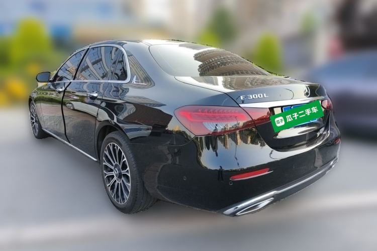 Used Mercedes-Benz E-Class 2021 E 300 L Luxury Model Rear Left 45 Deg