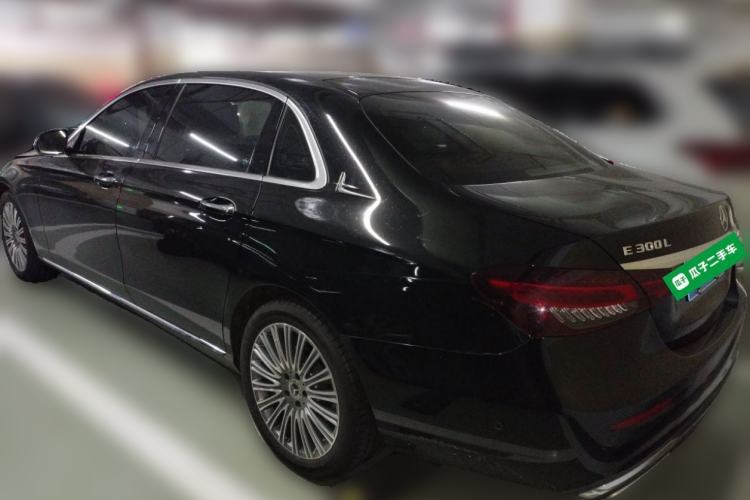 Used Mercedes-Benz E-Class 2021 E 300 L Stylish Model Rear Left 45 Deg