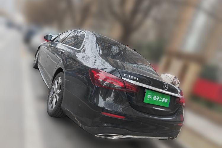 Used Mercedes-Benz E-Class 2021 E 300 L Sport Luxury Edition Rear Left 45 Deg