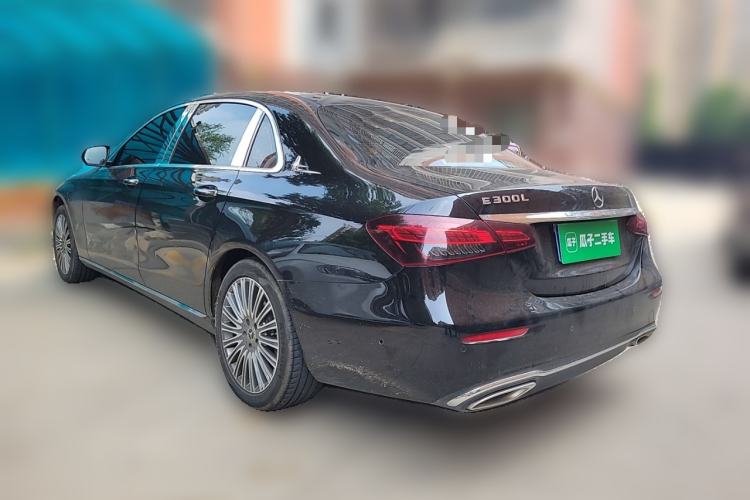 Used Mercedes-Benz E-Class 2021 E 300 L Luxury Model Rear Left 45 Deg