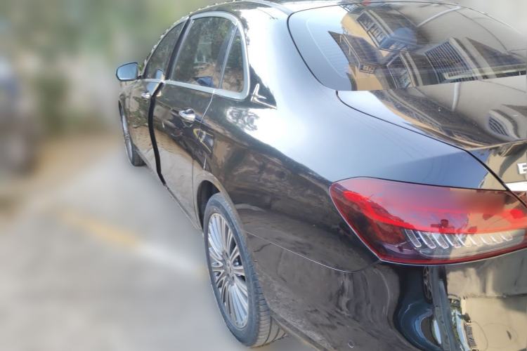 Used Mercedes-Benz E-Class 2021 E 300 L Stylish Model Rear Left 45 Deg