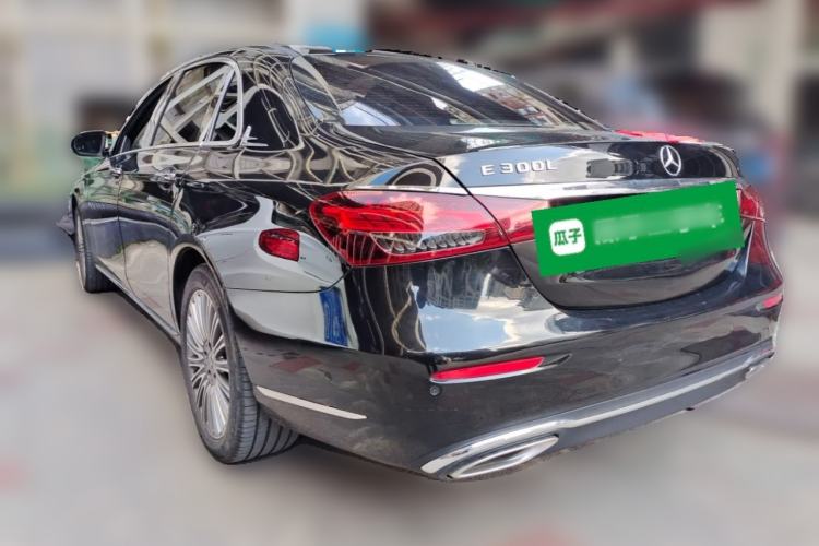 Used Mercedes-Benz E-Class 2021 E 300 L Luxury Model Rear Left 45 Deg