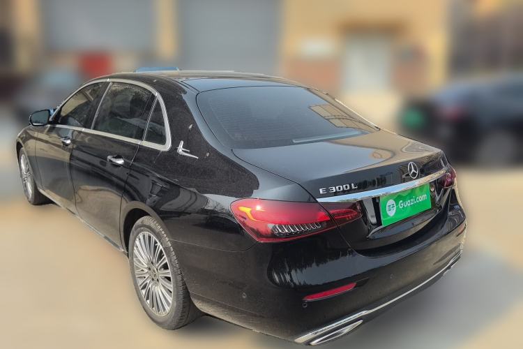 Used Mercedes-Benz E-Class 2021 E 300 L Stylish Model Rear Left 45 Deg