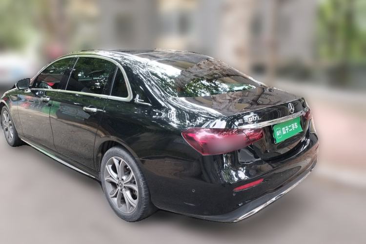 Used Mercedes-Benz E-Class 2021 E 300 L Sporty and Stylish Model Rear Left 45 Deg