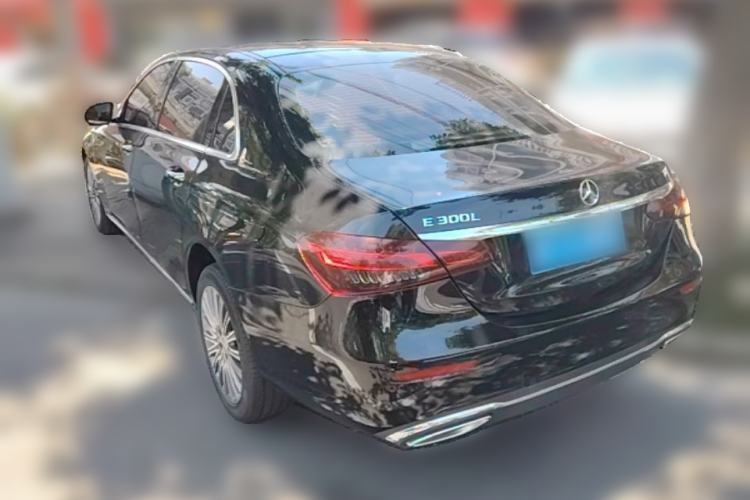 Used Mercedes-Benz E-Class 2021 E 300 L Stylish Model Rear Left 45 Deg