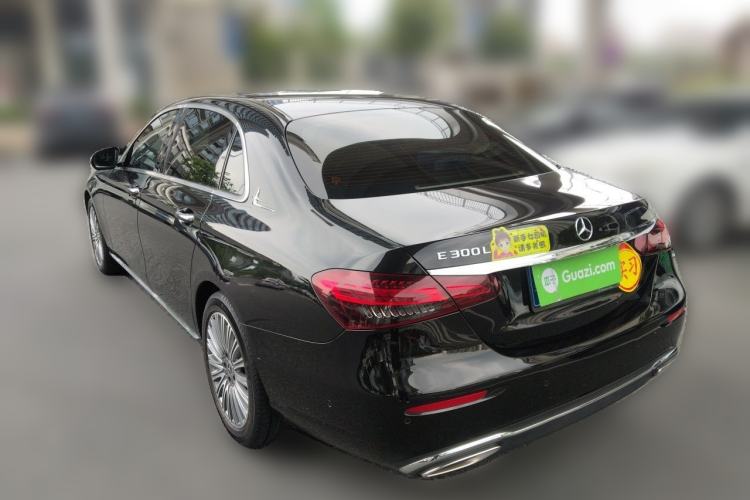 Used Mercedes-Benz E-Class 2021 E 300 L Luxury Model Rear Left 45 Deg