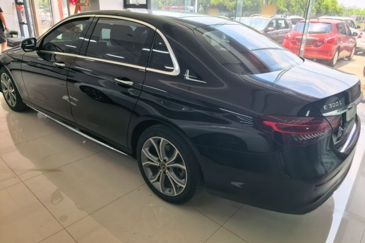 Used Mercedes-Benz E-Class 2021 E 300 L Sporty and Stylish Model Rear Left 45 Deg