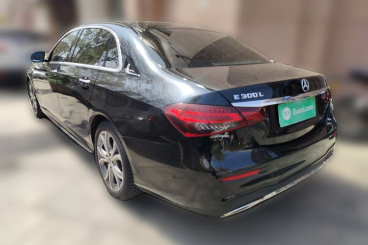 Used Mercedes-Benz E-Class 2021 E 300 L Sporty and Stylish Model Rear Left 45 Deg