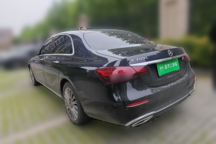 Used Mercedes-Benz E-Class 2021 E 300 L Stylish Model Rear Left 45 Deg