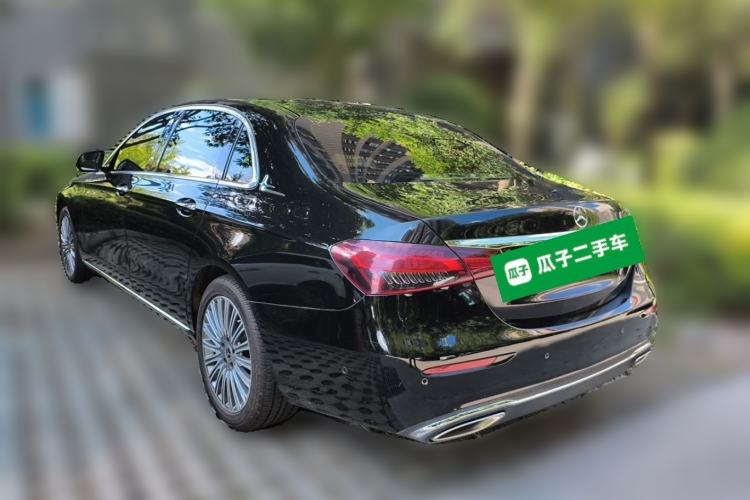 Used Mercedes-Benz E-Class 2021 E 300 L Stylish Model Rear Left 45 Deg