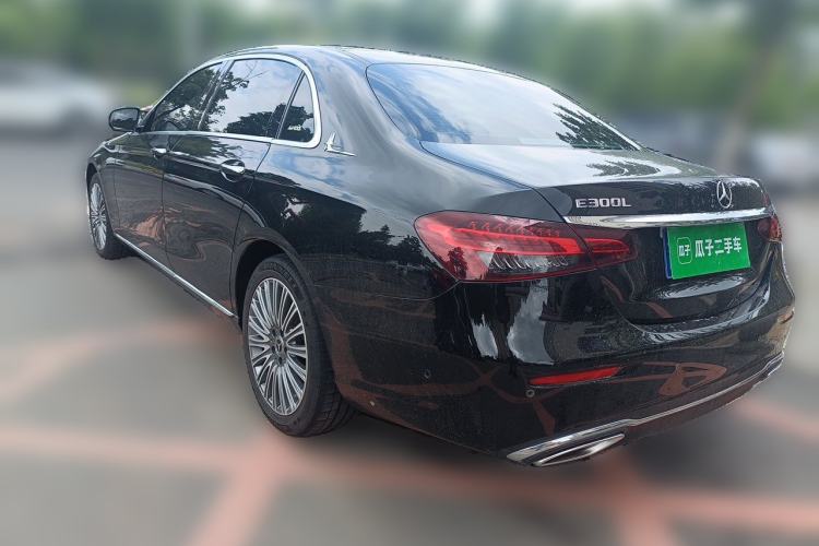 Used Mercedes-Benz E-Class 2021 E 300 L Stylish Model Rear Left 45 Deg